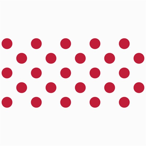 Polka Dots 8 x4  Photo Card - 1