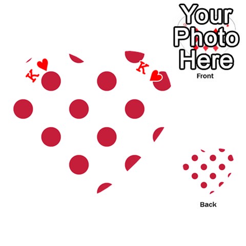 King Polka Dots Front - HeartK