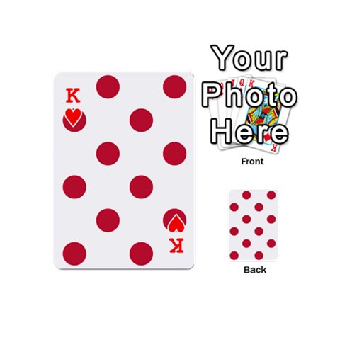 King Polka Dots Front - HeartK