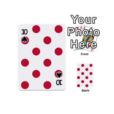 Polka Dots Front - Spade10