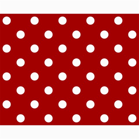 Polka Dots 10 x8  Print - 1