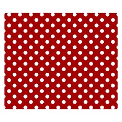 Polka Dots 50 x40  Blanket Back