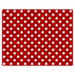 Polka Dots 60 x50  Blanket Back