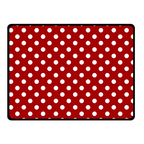 Polka Dots 50 x40  Blanket Front
