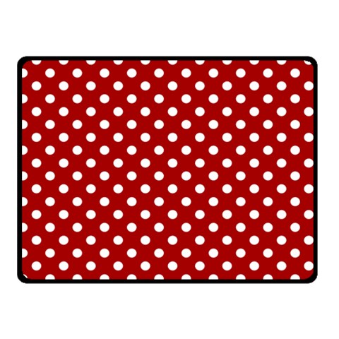 Polka Dots 45 x34  Blanket Front