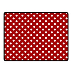 Polka Dots 45 x34  Blanket Back