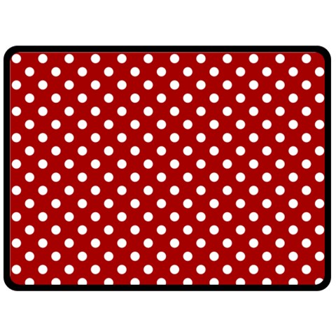 Polka Dots 80 x60  Blanket Front