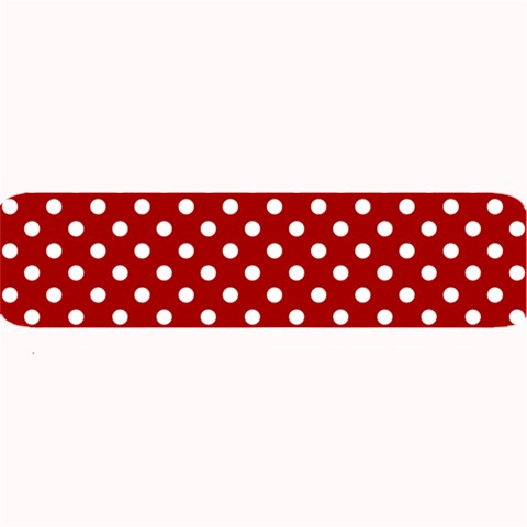 Polka Dots 32 x8.5  Bar Mat
