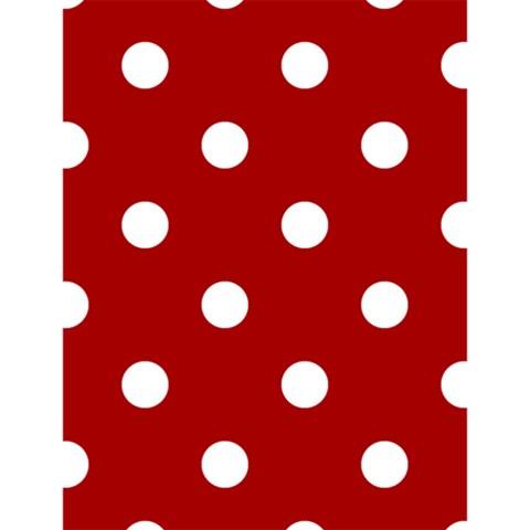 Polka Dots 4.125 x5.5  Memopad