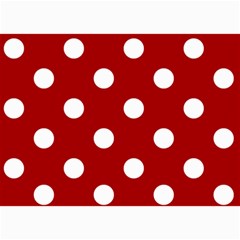 Polka Dots 7 x5  Photo Card - 2