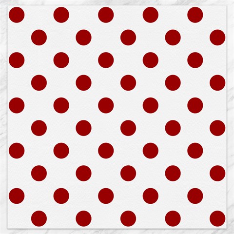 Polka Dots 11.4 x11.56  Canvas - 1