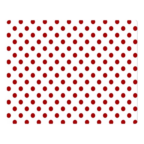 Polka Dots 80 x60  Blanket Front