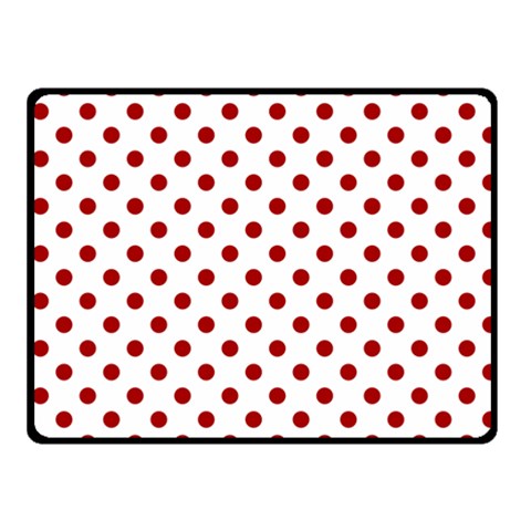 Polka Dots 50 x40  Blanket Front