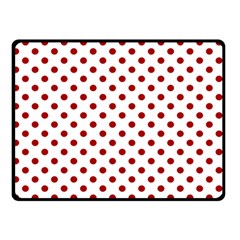 Polka Dots 45 x34  Blanket Back