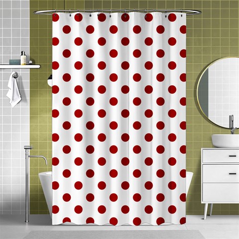 Polka Dots Curtain(48  X 72 ) - 42.18 x64.8  Curtain(48  X 72 )