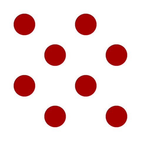 Polka Dots 3.75 x3.75  Memopad