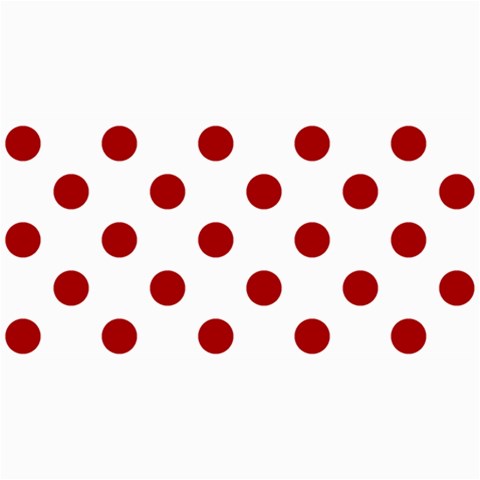 Polka Dots 8 x4  Photo Card - 1