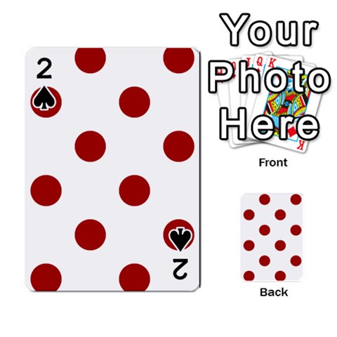 Polka Dots Front - Spade2