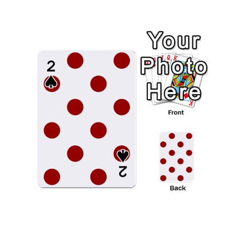 Polka Dots Front - Spade2