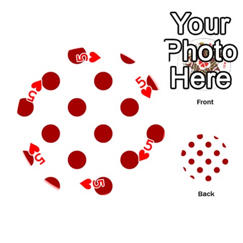 Polka Dots Front - Heart5