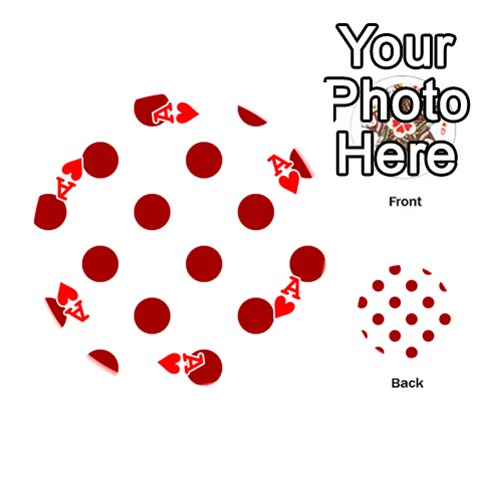 Ace Polka Dots Front - HeartA