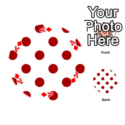 Ace Polka Dots Front - DiamondA