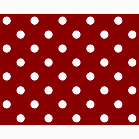 Polka Dots 10 x8  Print - 1
