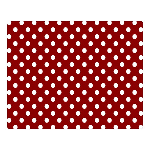 Polka Dots 80 x60  Blanket Front