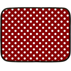 Polka Dots 35 x27  Blanket Back
