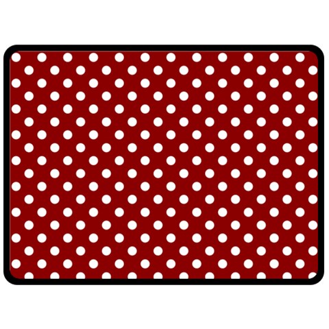 Polka Dots 80 x60  Blanket Front