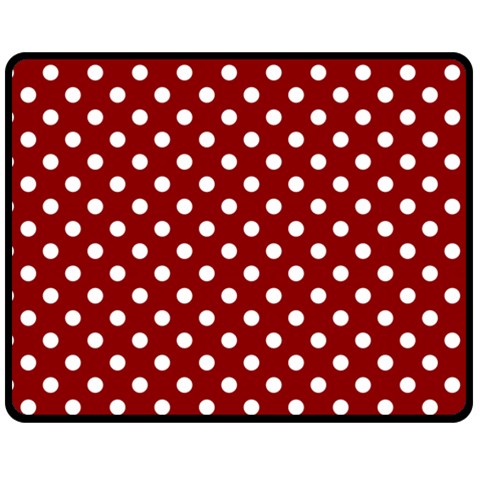 Polka Dots 60 x50  Blanket Front