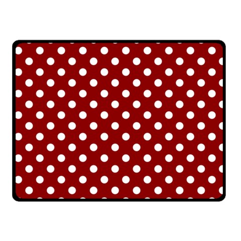 Polka Dots 50 x40  Blanket Front