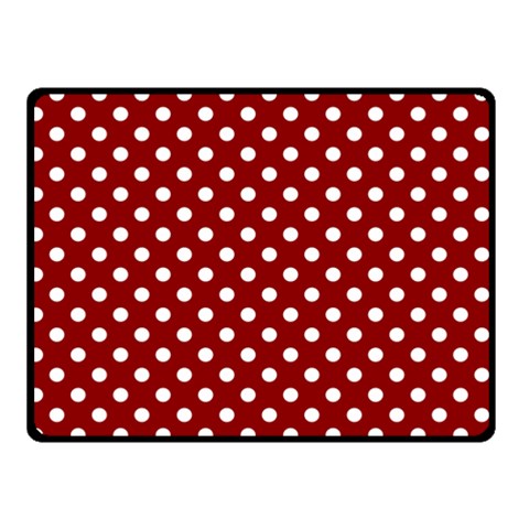 Polka Dots 45 x34  Blanket Front