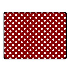 Polka Dots 45 x34  Blanket Back