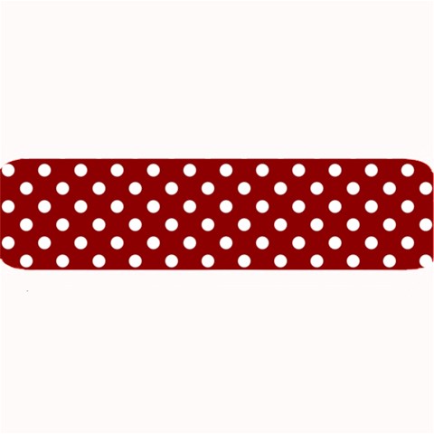 Polka Dots 32 x8.5  Bar Mat