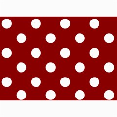 Polka Dots 7 x5  Photo Card - 2