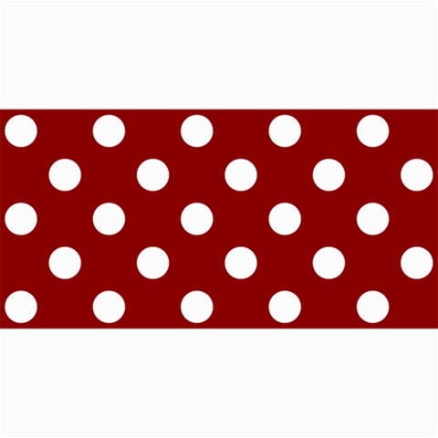 Polka Dots 8 x4  Photo Card - 6
