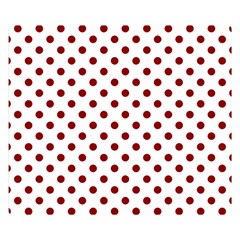 Polka Dots 50 x40  Blanket Back