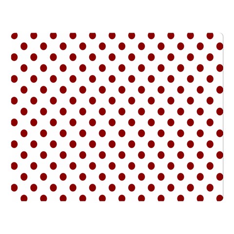 Polka Dots 80 x60  Blanket Front