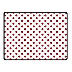 Polka Dots 45 x34  Blanket Back