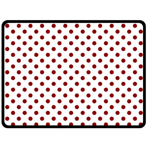 Polka Dots 80 x60  Blanket Front