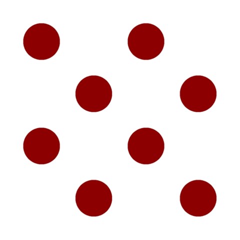 Polka Dots 3.75 x3.75  Memopad