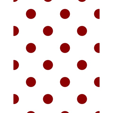 Polka Dots 4.125 x5.5  Memopad