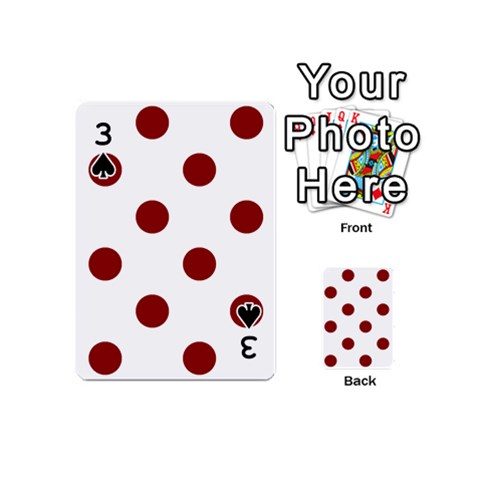 Polka Dots Front - Spade3
