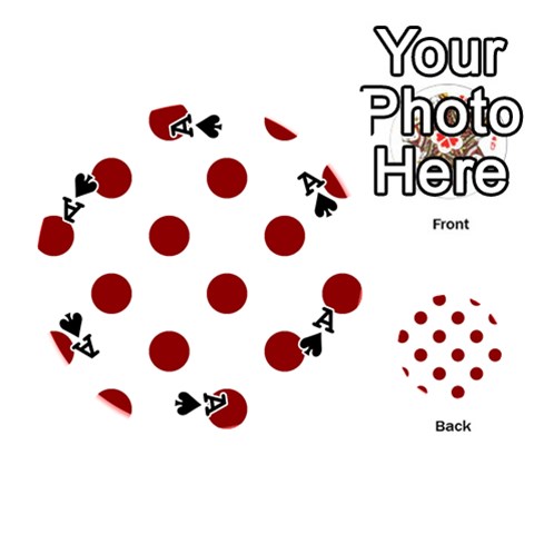 Ace Polka Dots Front - SpadeA