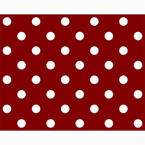 Polka Dots 10 x8  Print - 1