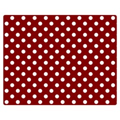 Polka Dots 60 x50  Blanket Back