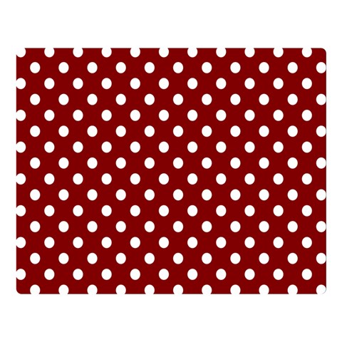 Polka Dots 80 x60  Blanket Front
