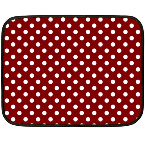 Polka Dots 35 x27  Blanket