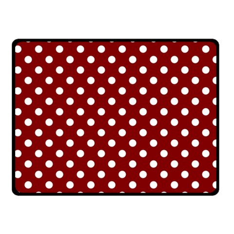 Polka Dots 50 x40  Blanket Front